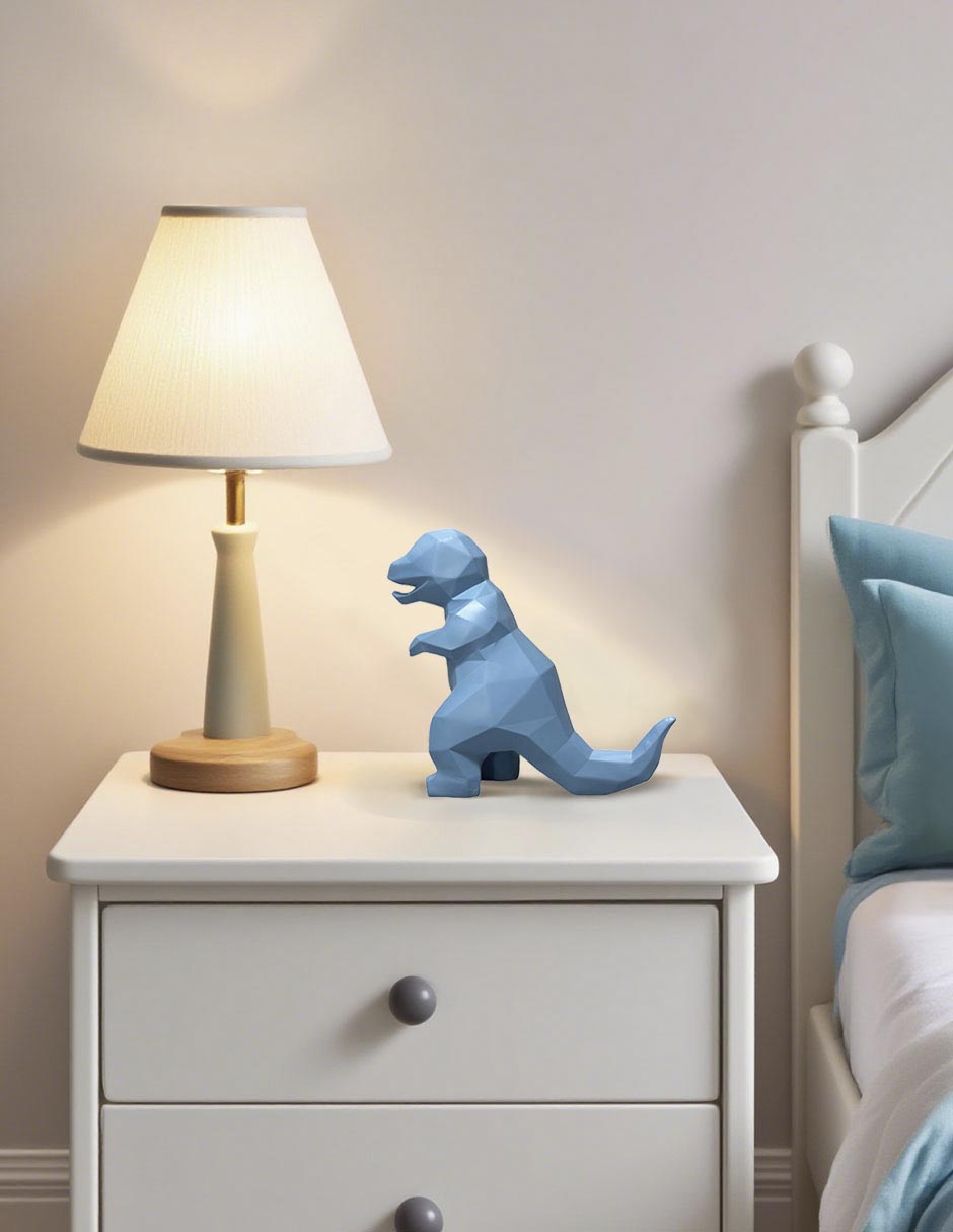 Figura de dinosaurio de resina 3