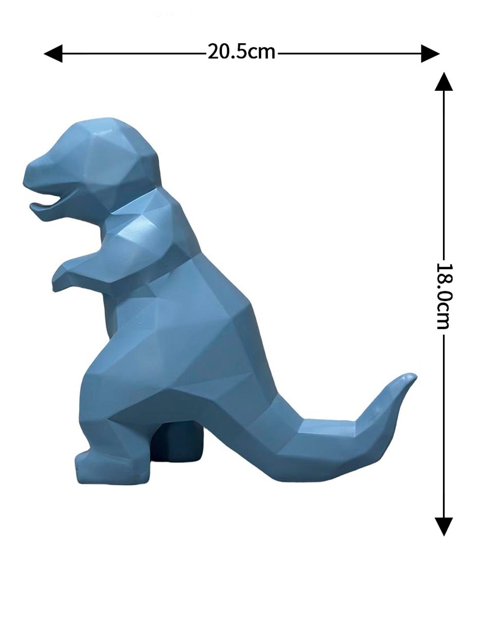 Figura de dinosaurio de resina 4