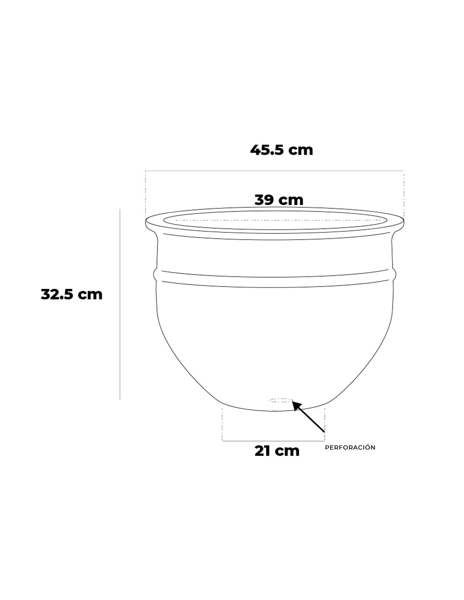 Maceta de cerámica 5