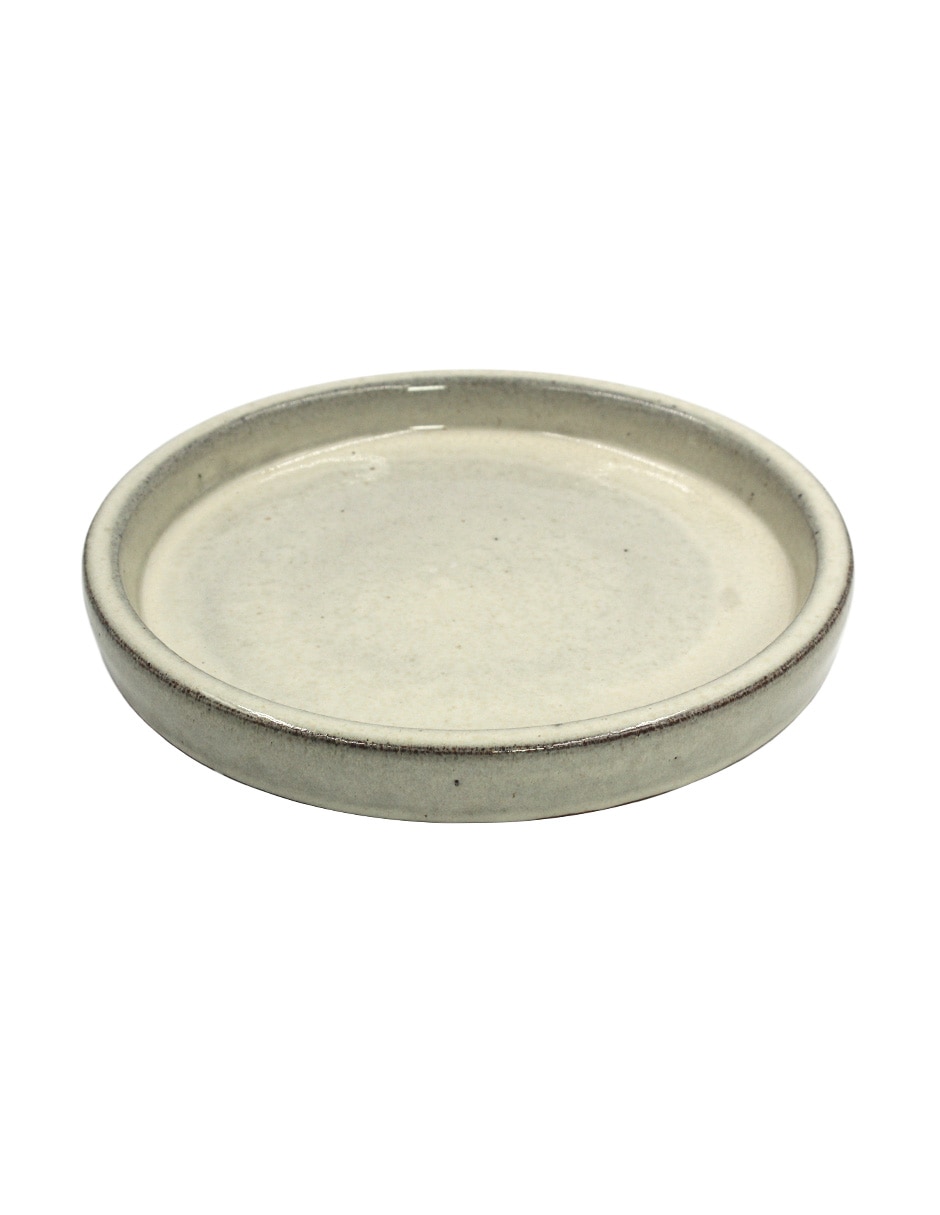 Plato para maceta de cerámica
