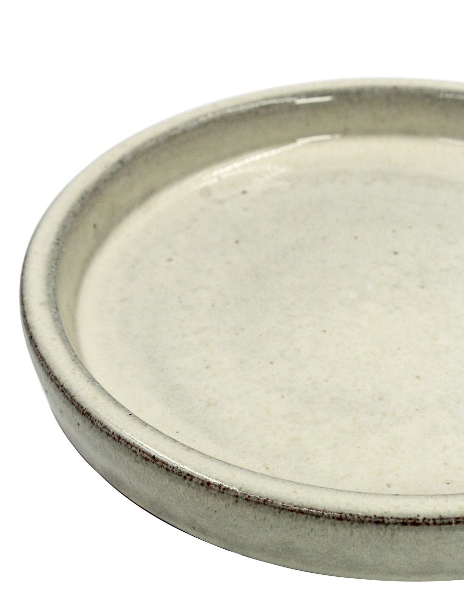Plato para maceta de cerámica