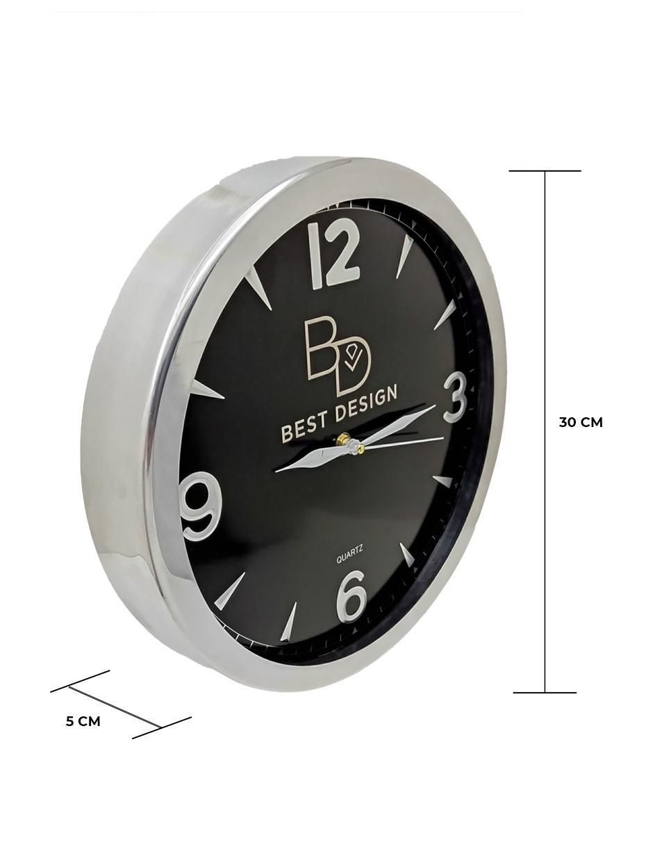 Reloj de pared de aluminio 4
