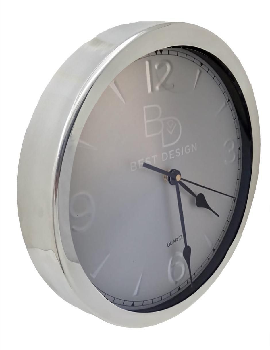 Reloj de pared Best Desing de aluminio