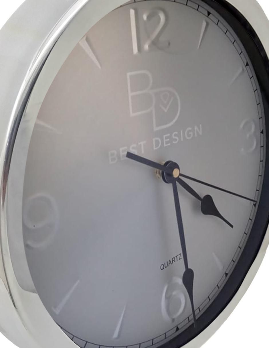 Reloj de pared Best Desing de aluminio