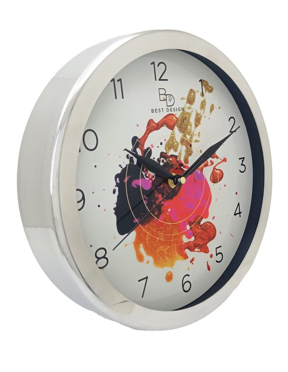 Reloj de pared de aluminio 2