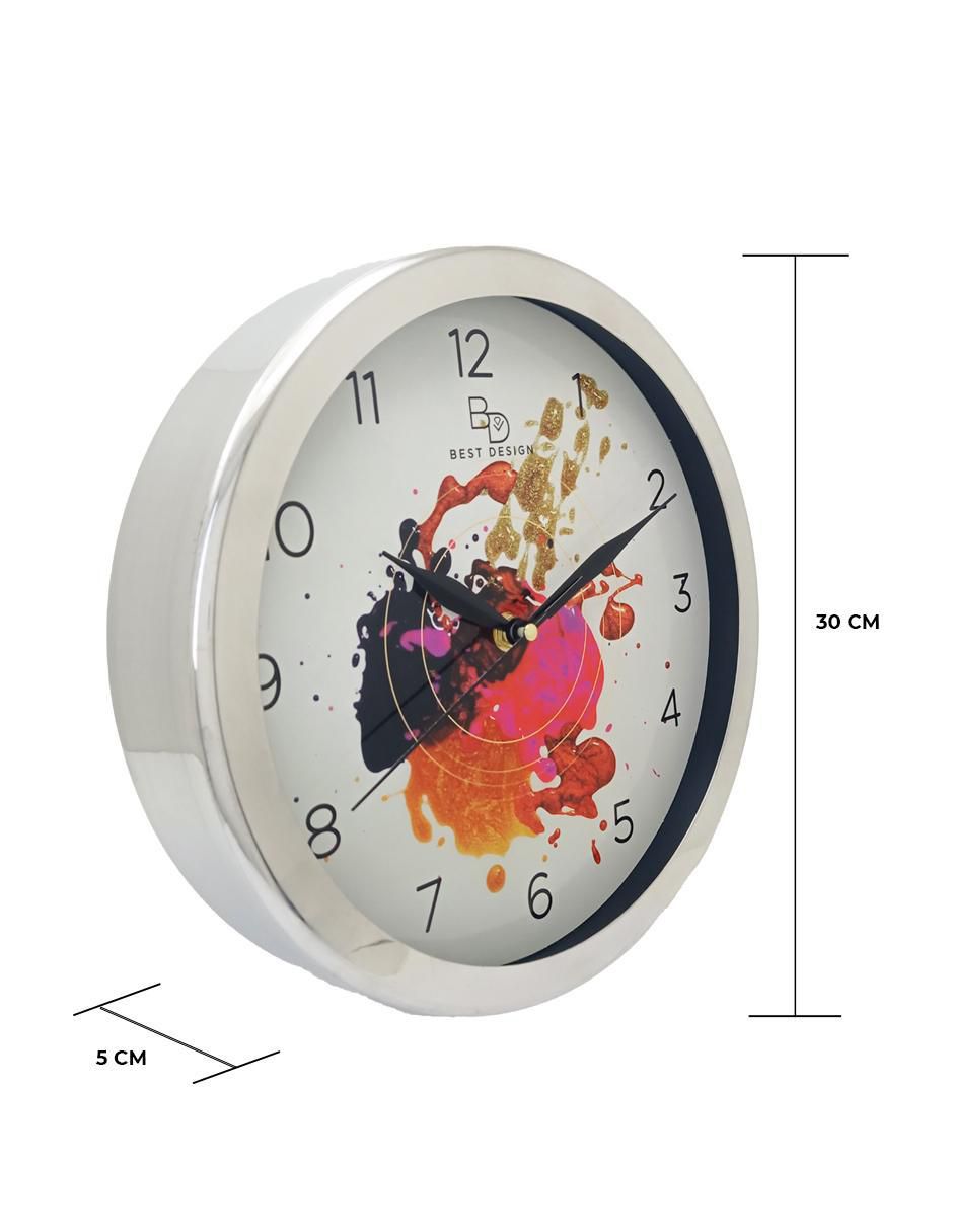 Reloj de pared de aluminio 6