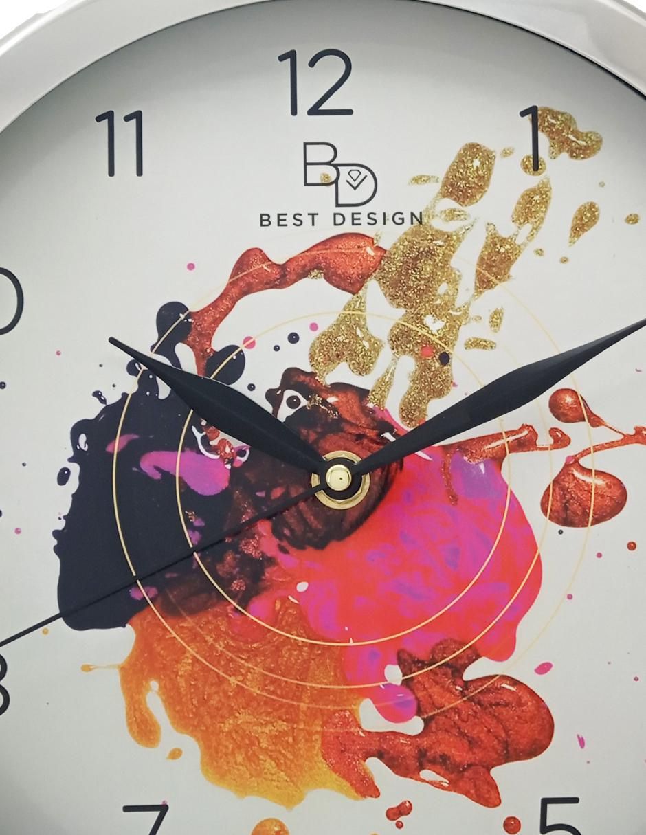 Reloj de pared de aluminio 3