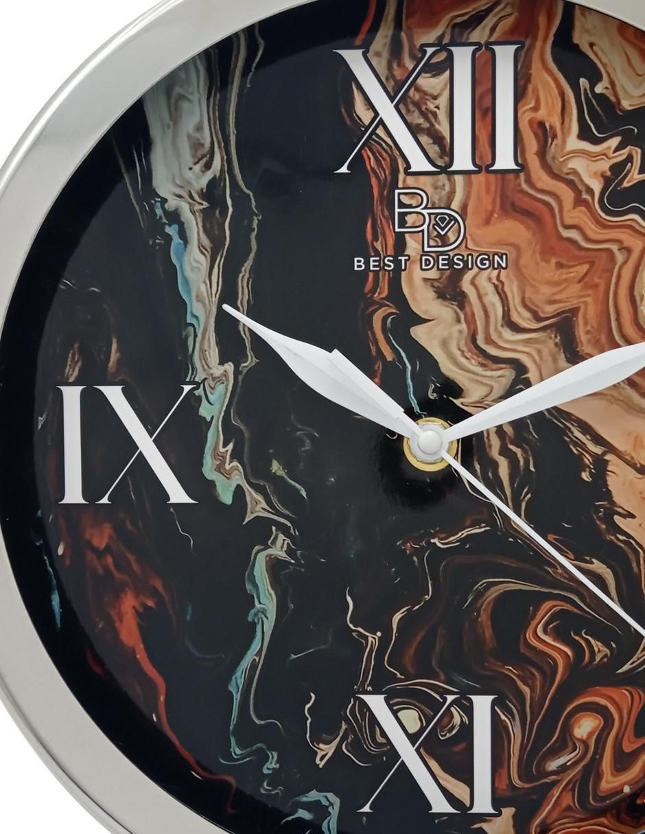 Reloj de pared de aluminio 2