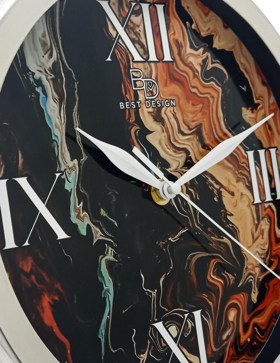 Reloj de pared de aluminio 4