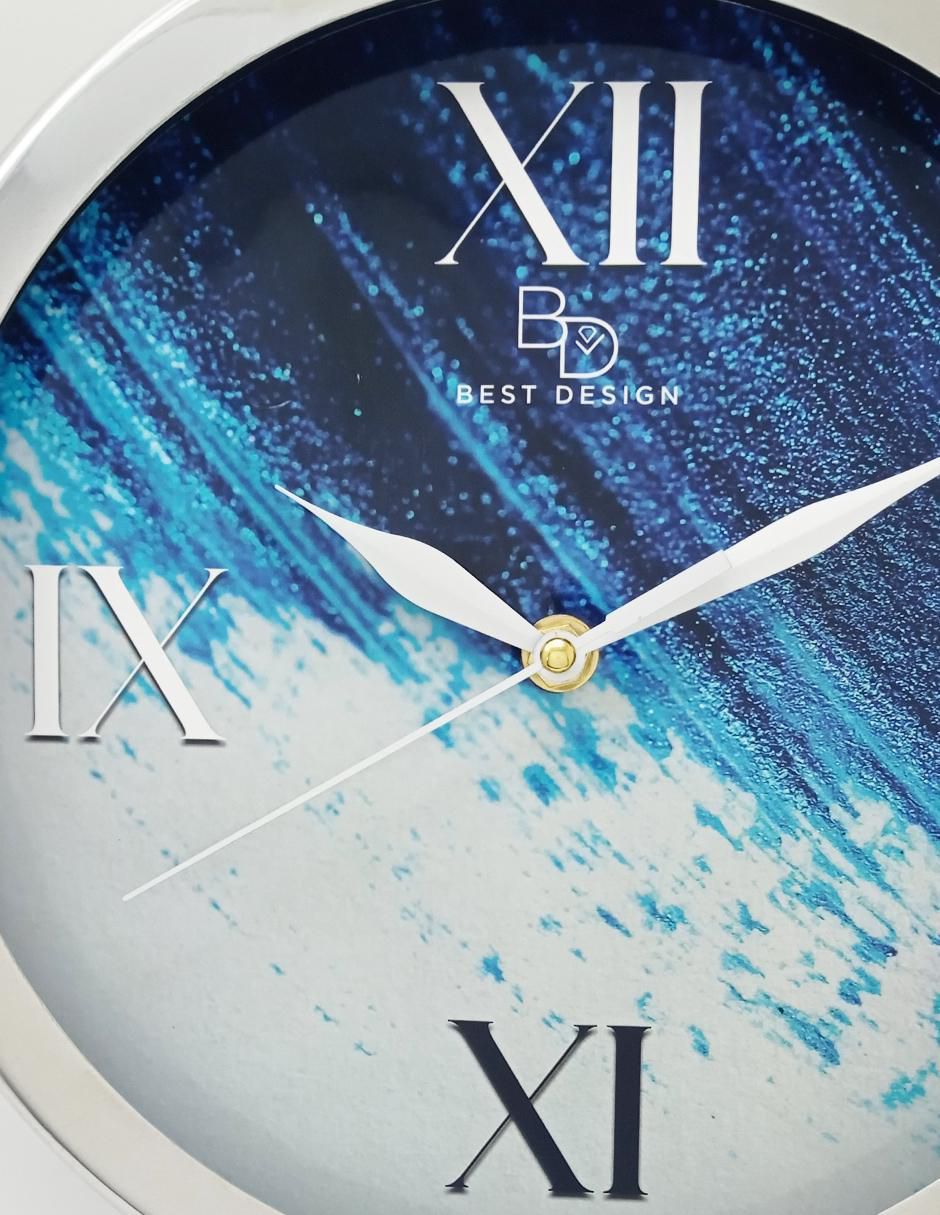 Reloj de pared de aluminio 2