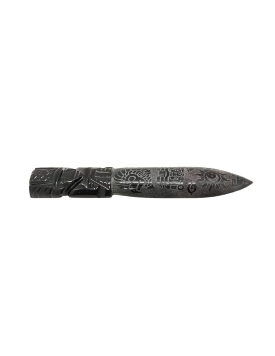 Escultura asimétrico Obsidiana de vidrio 3