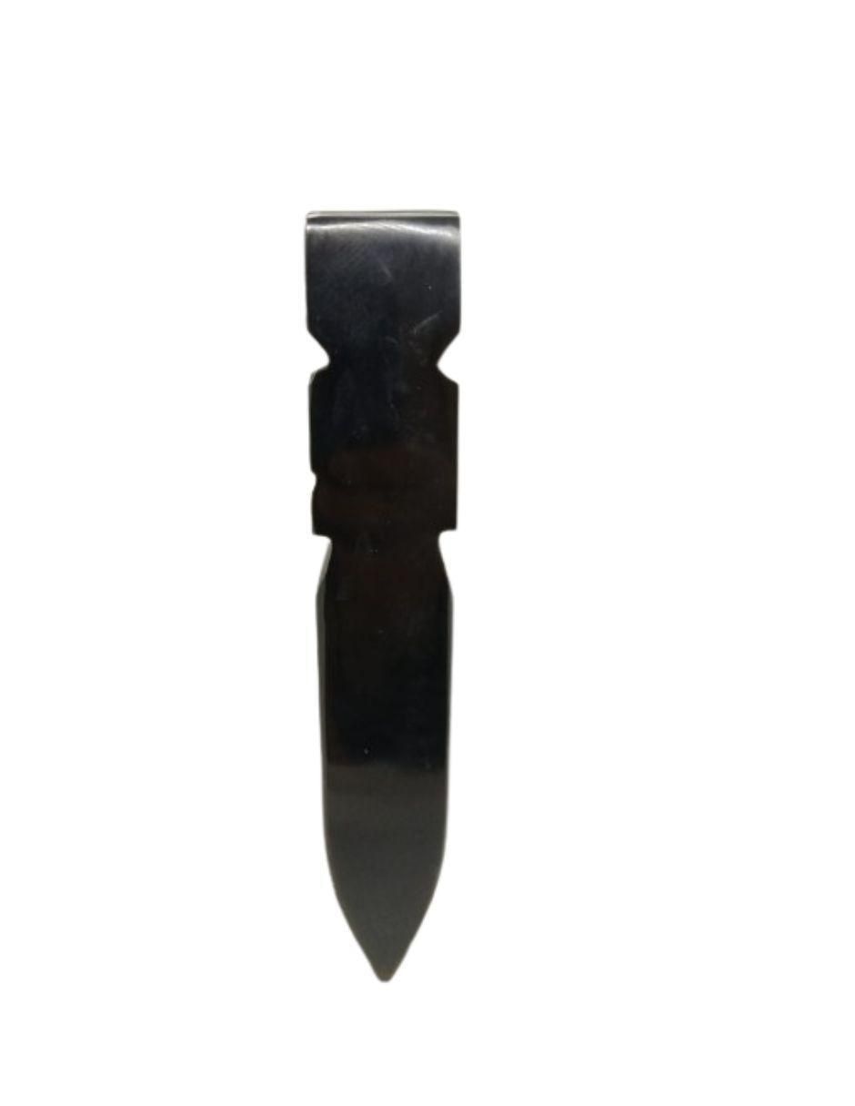 Escultura de daga Obsidiana de vidrio 2