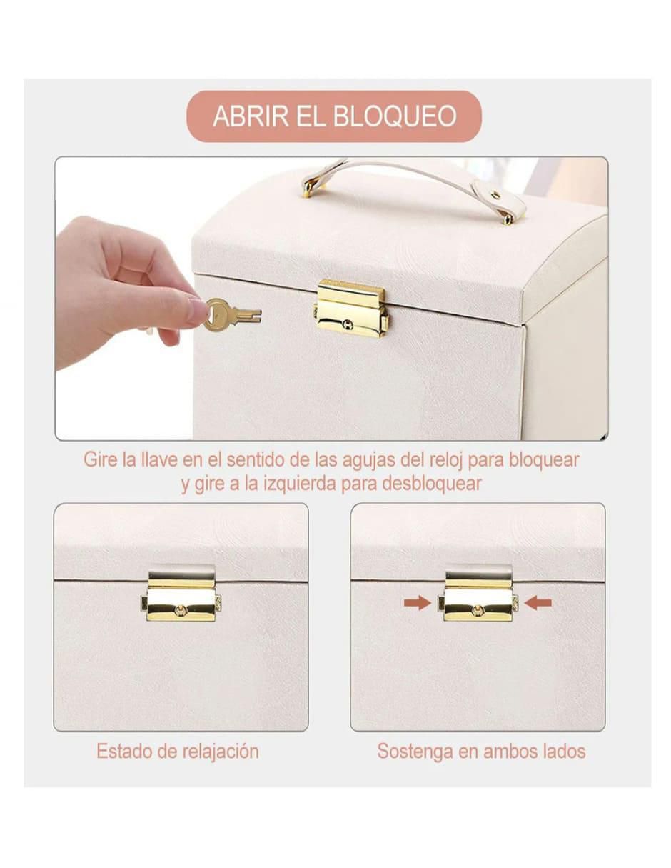 Joyero con cerradura 4