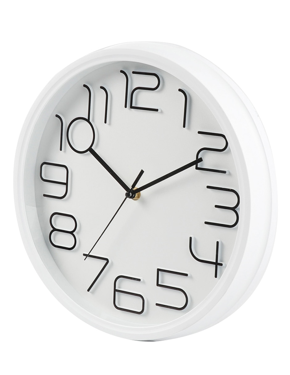 Reloj de pared Zahara de plástico 2