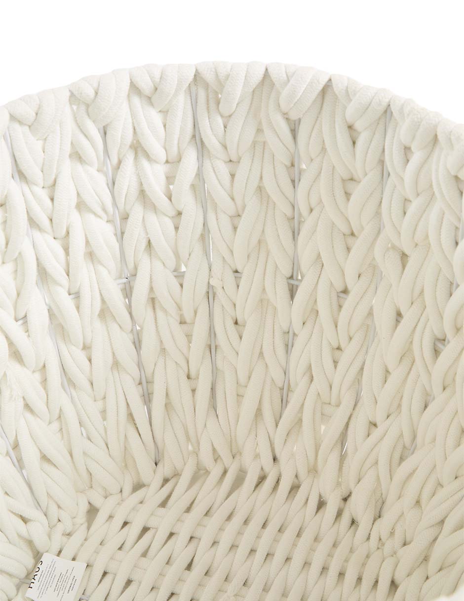 Cesto multiusos Braid de algodón 4