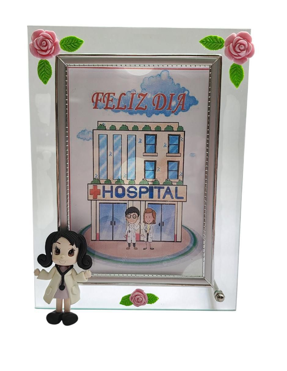 Portarretrato doctora de cristal Portarretrato doctora de cristal