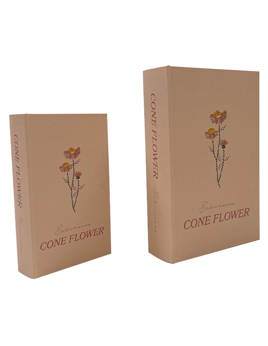 Caja decorativa Oasis Floral rectangular con 2 piezas