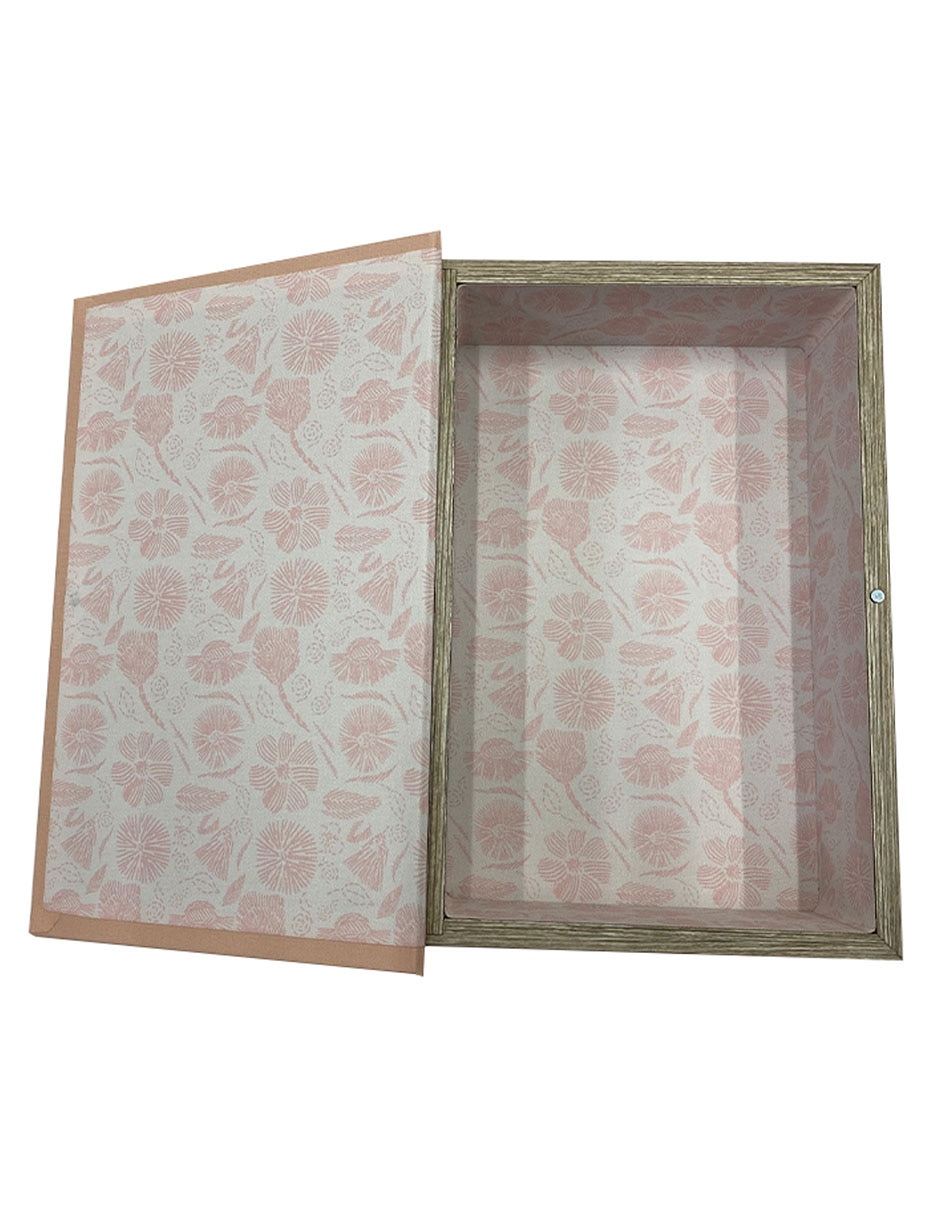 Caja decorativa Oasis Floral rectangular con 2 piezas 4