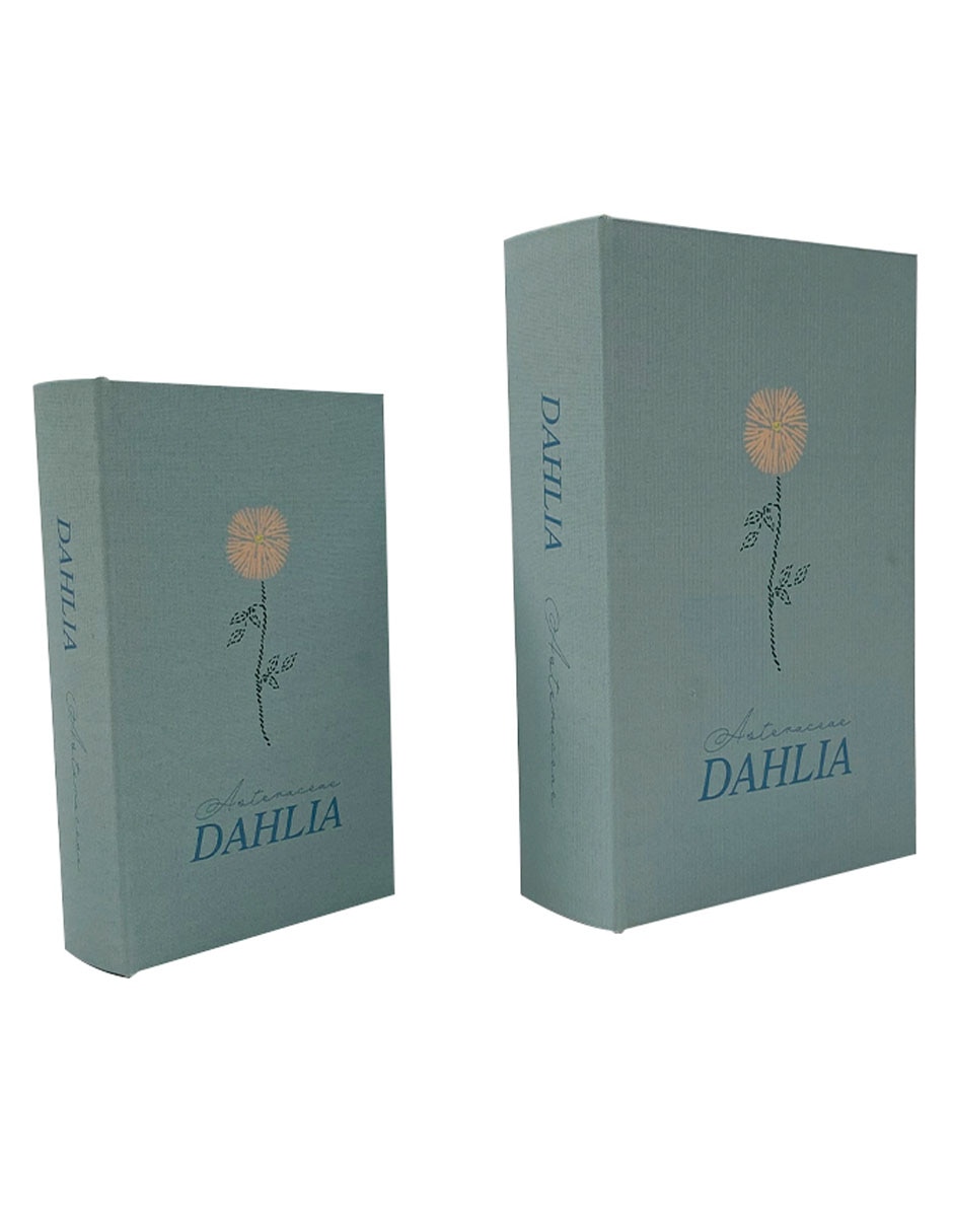 Caja decorativa con set Oasis Floral rectangular con 2 piezas