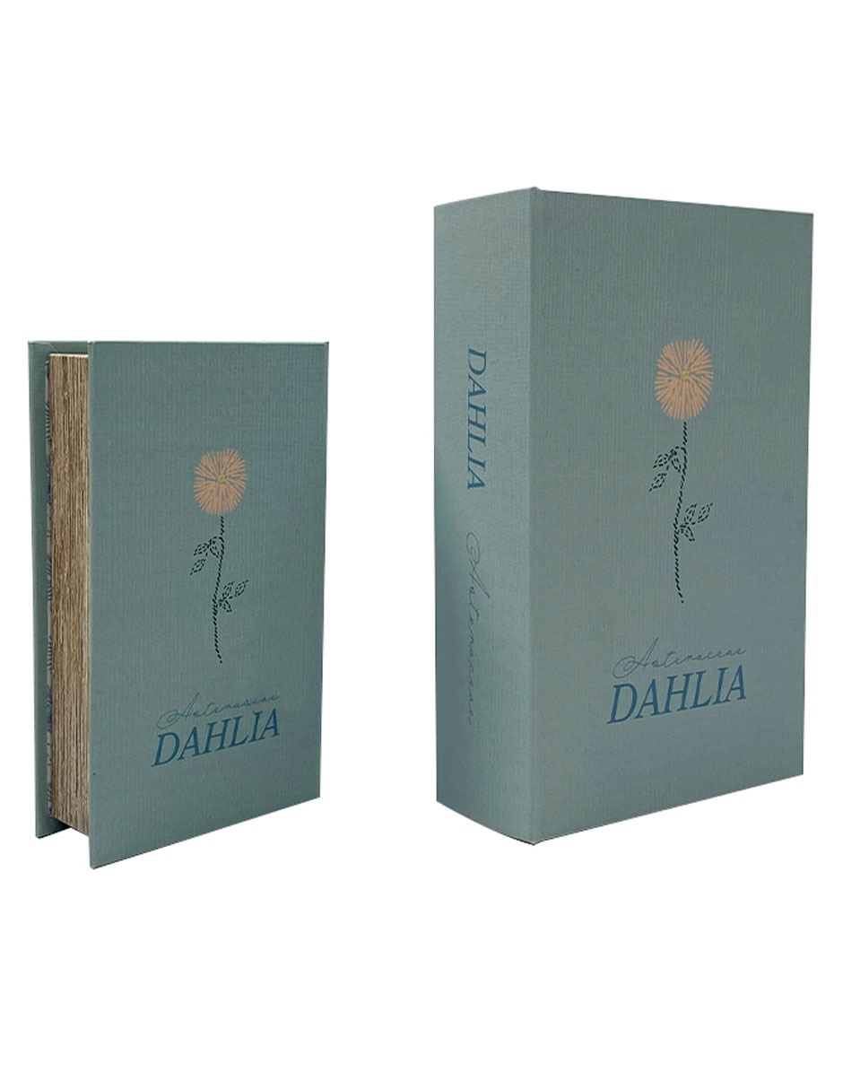 Caja decorativa con set Oasis Floral rectangular con 2 piezas 2