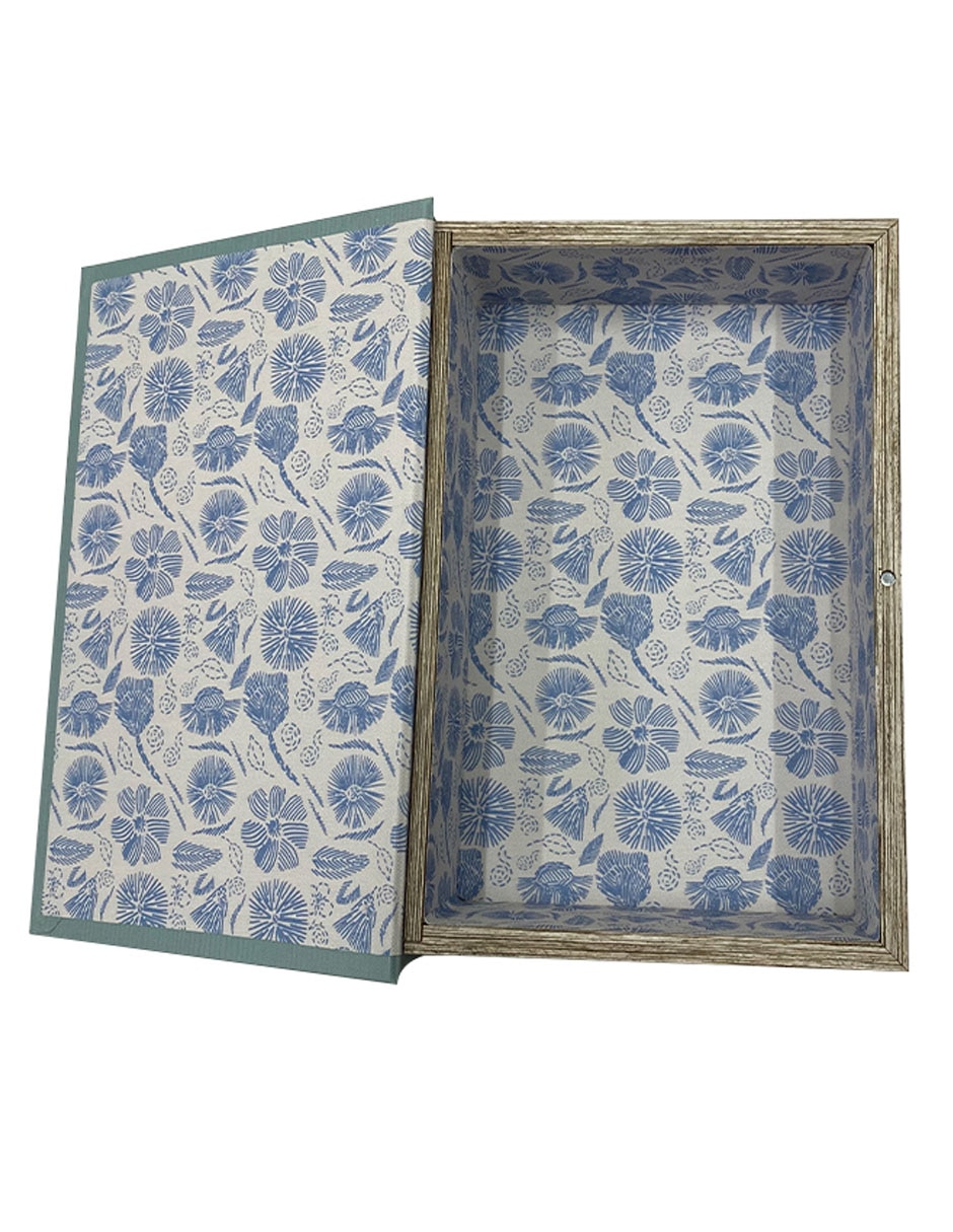Caja decorativa con set Oasis Floral rectangular con 2 piezas 4