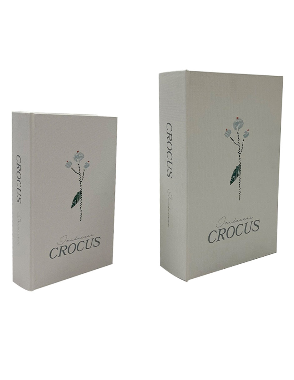 Caja decorativa Oasis Floral de libro Caja decorativa Oasis Floral de libro