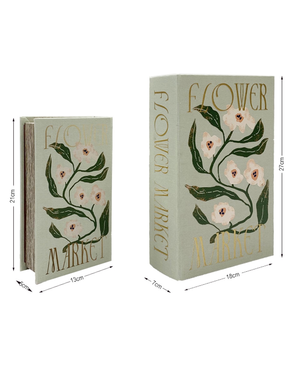 Set caja Flower Market con 2 piezas 3