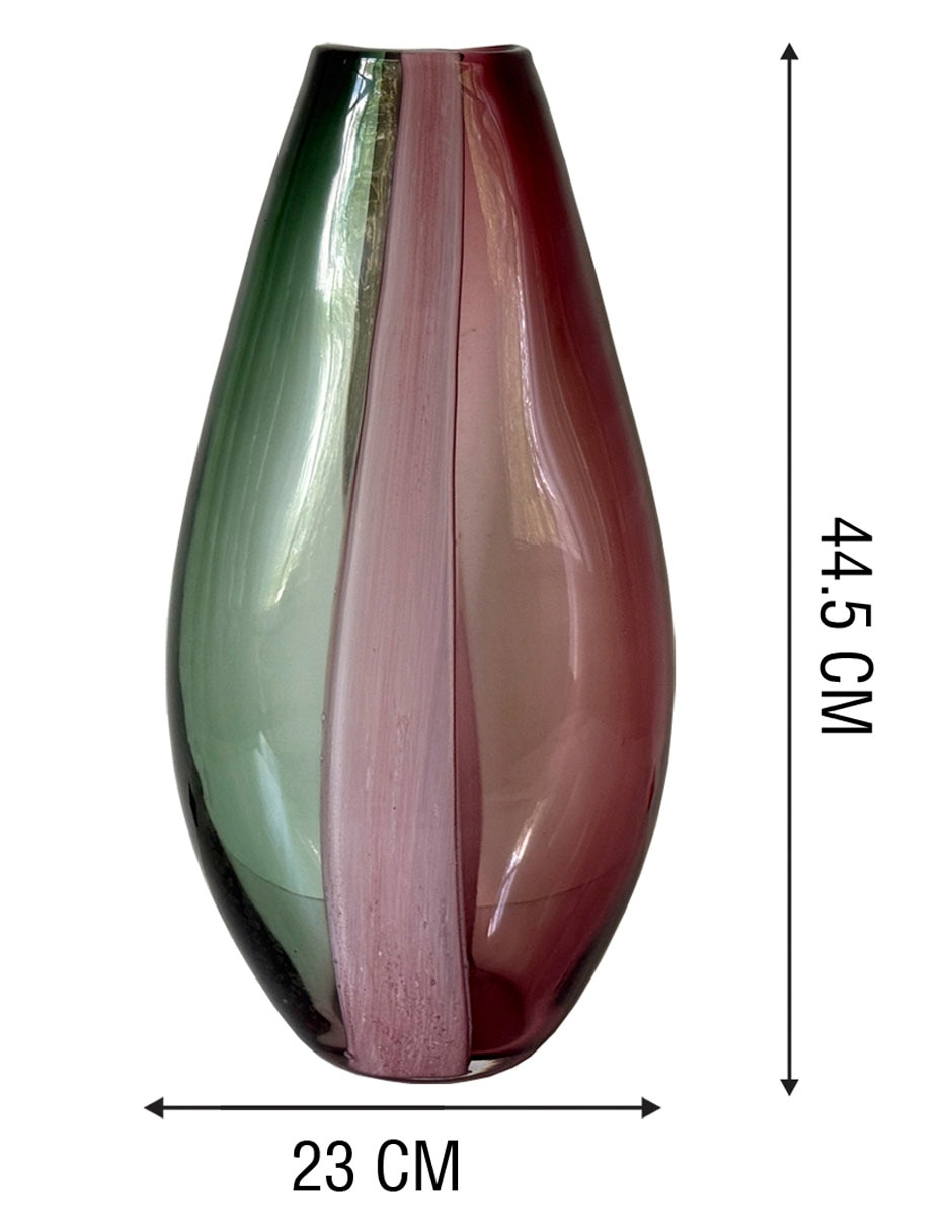 Florero aura de vidrio 4
