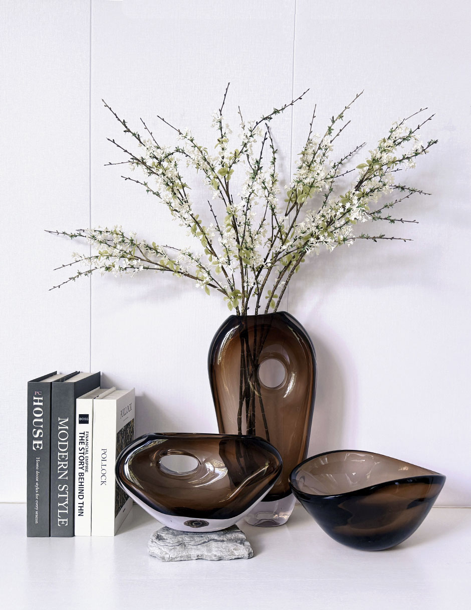 Bowl decorativo Oasis floral sofis 3