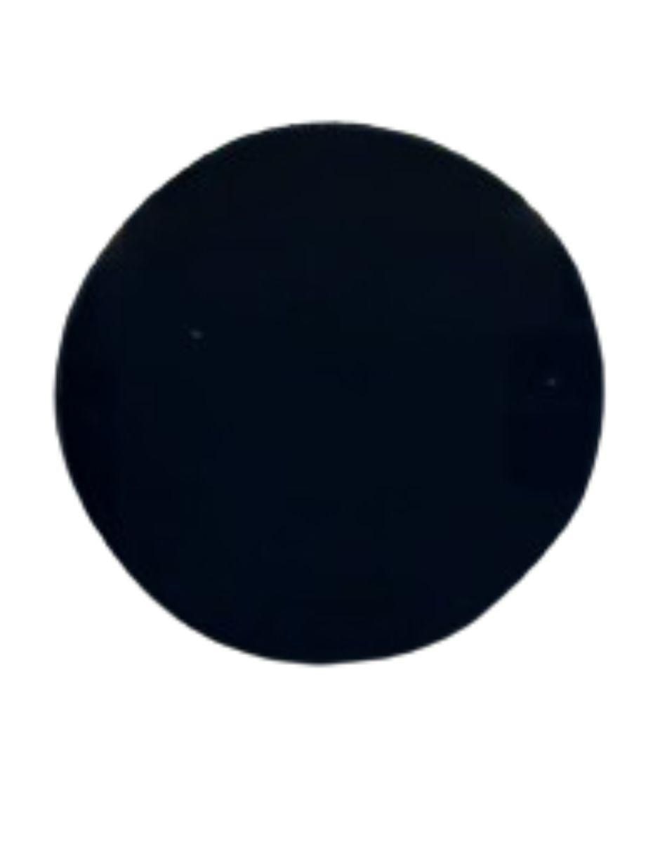 Escultura circular Obsidiana de vidrio 2
