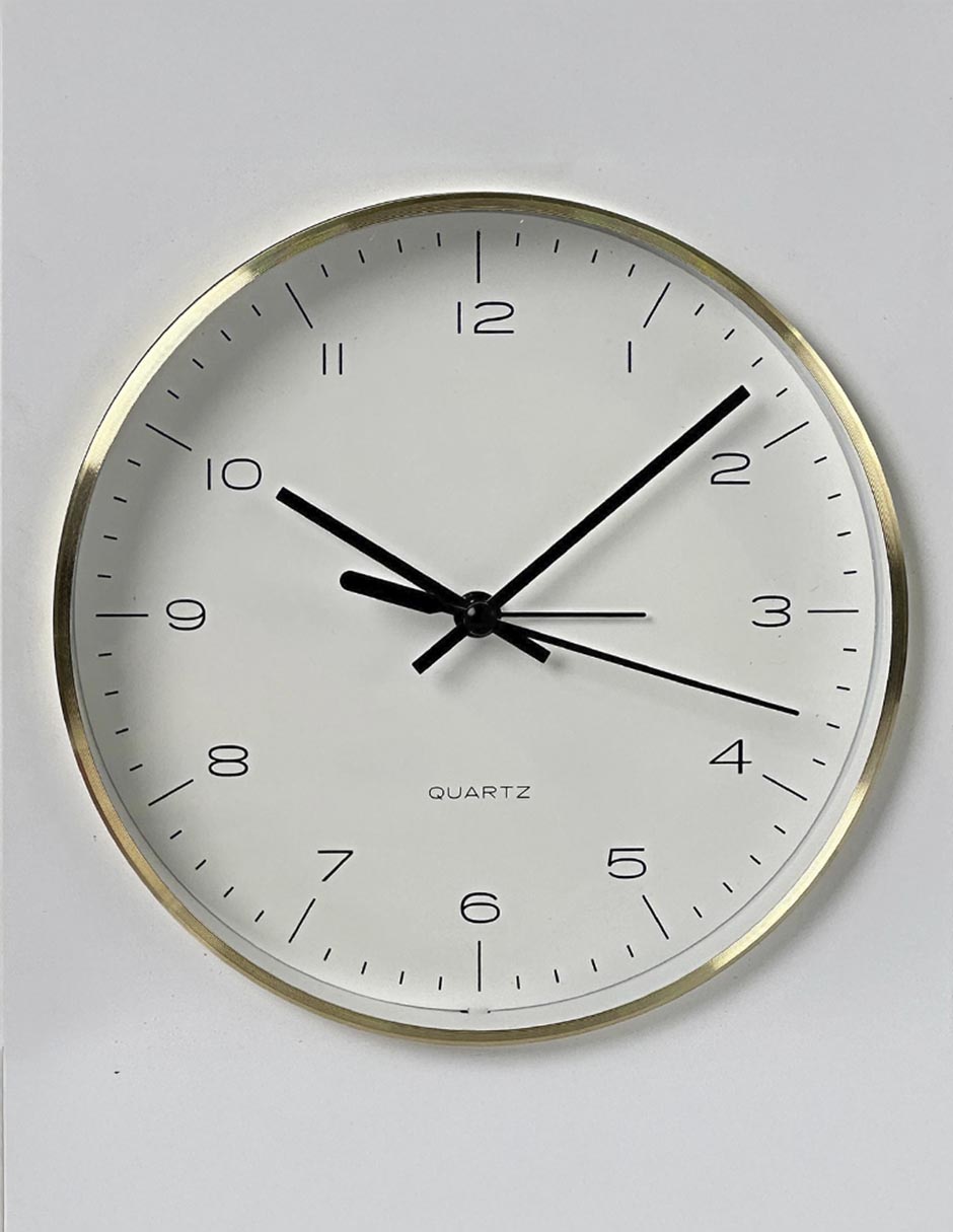 Reloj de pared Spring Bloosom de plástico