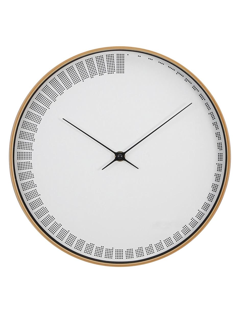 Reloj de pared de plástico