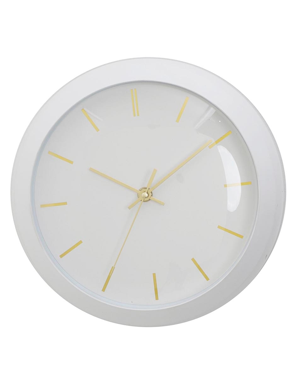 Reloj de pared Haus Oak Buff de plástico