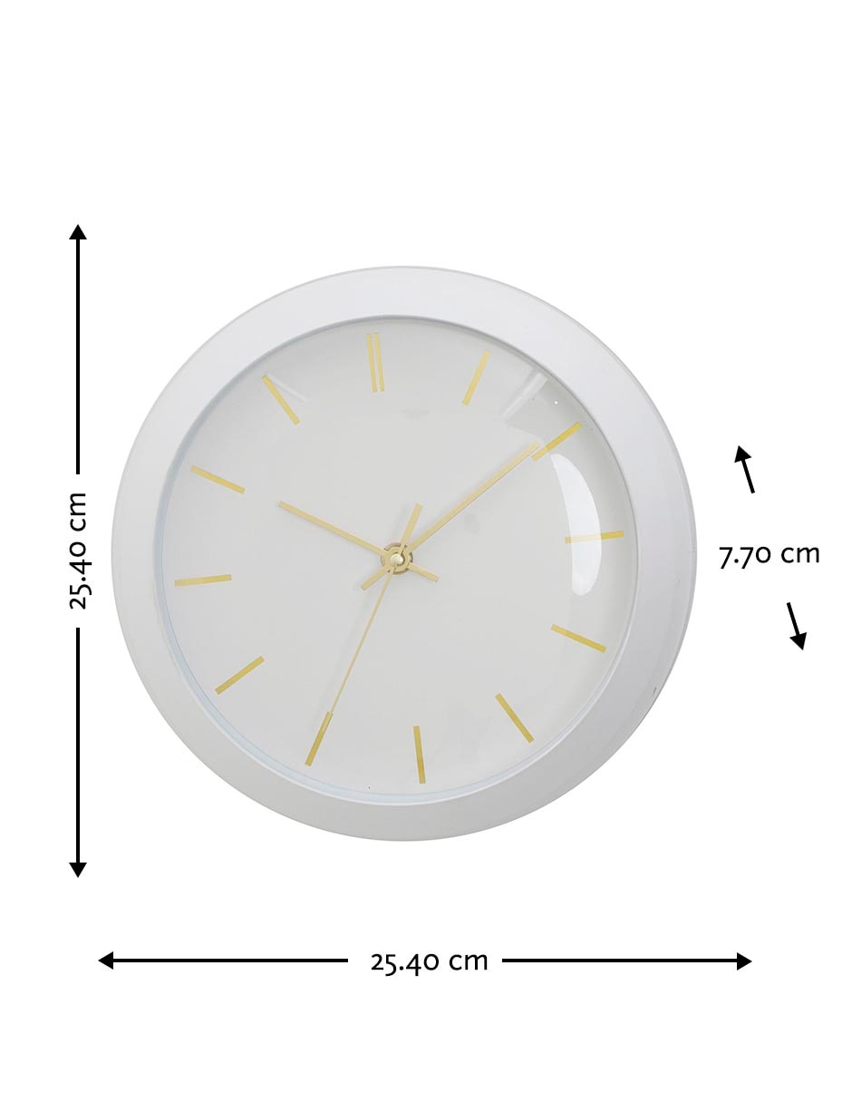Reloj de pared Haus Oak Buff de plástico 3