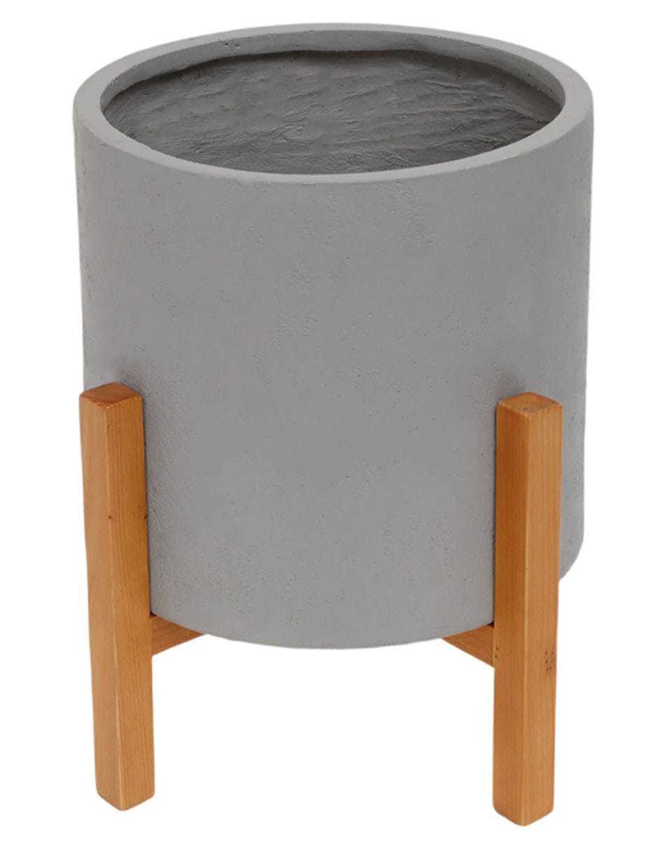 Maceta de madera