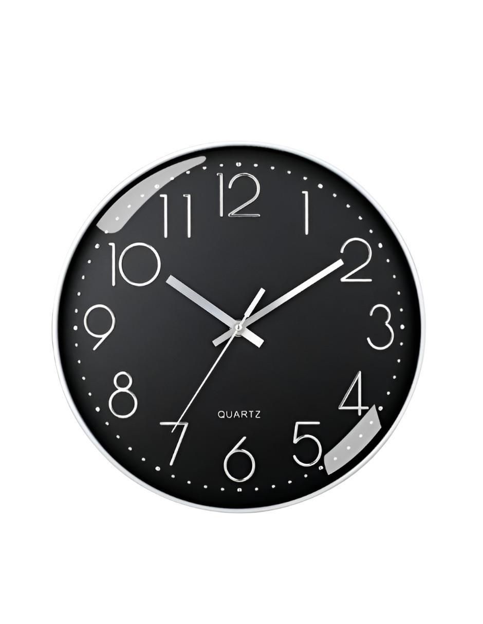 Reloj de pared de plástico