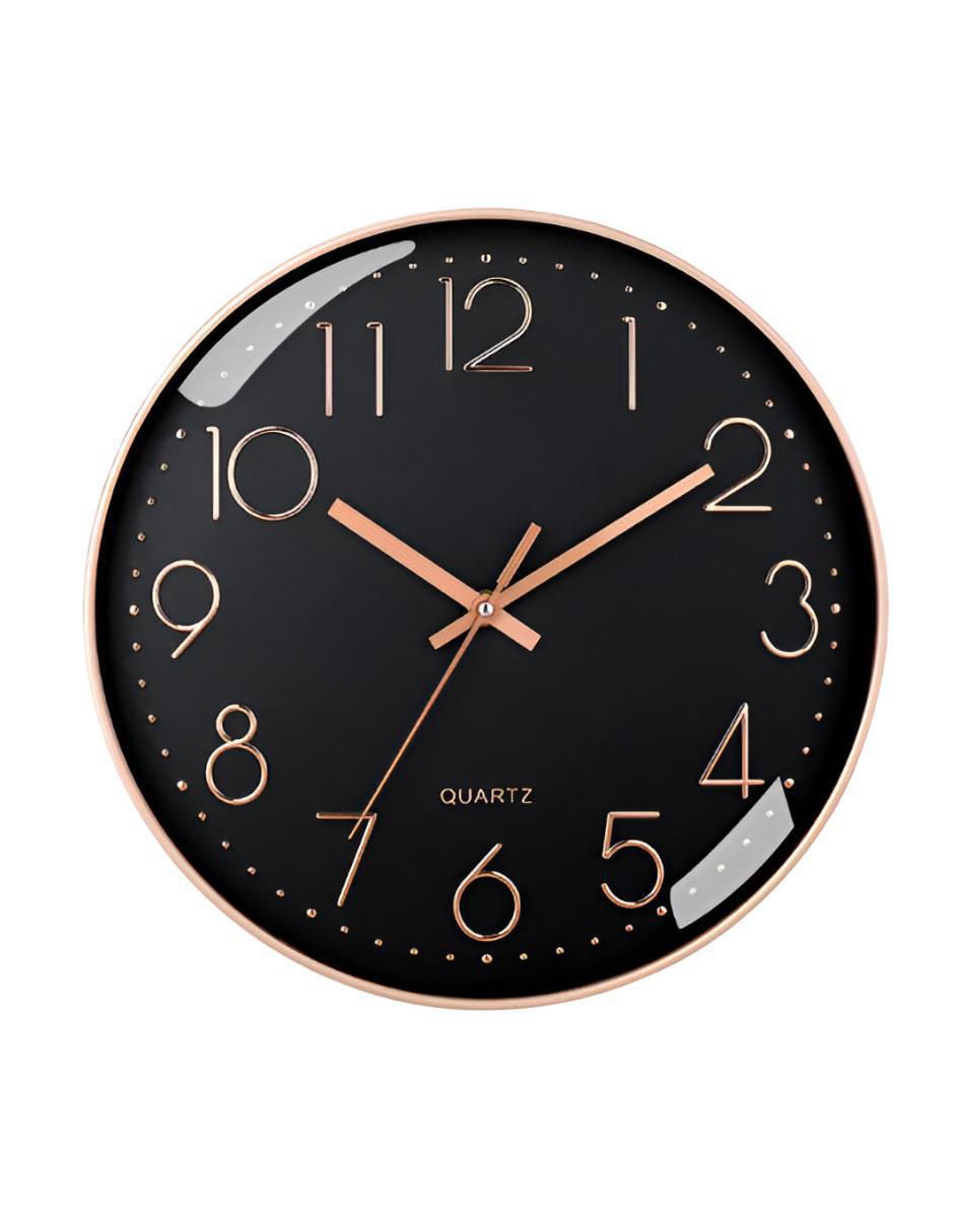 Reloj de pared de plástico