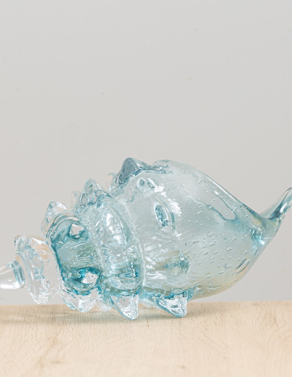Figura de concha de vidrio 3