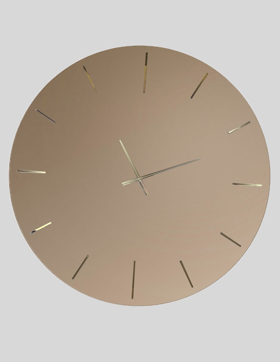 Reloj de pared Aura de vidrio