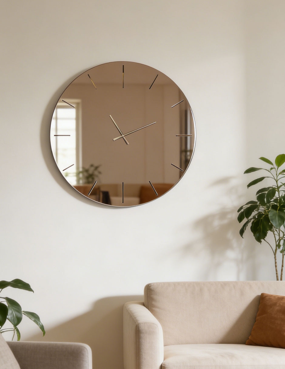 Reloj de pared Aura de vidrio 4