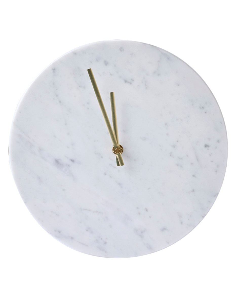 Reloj de pared Oasis Floral de Mármol