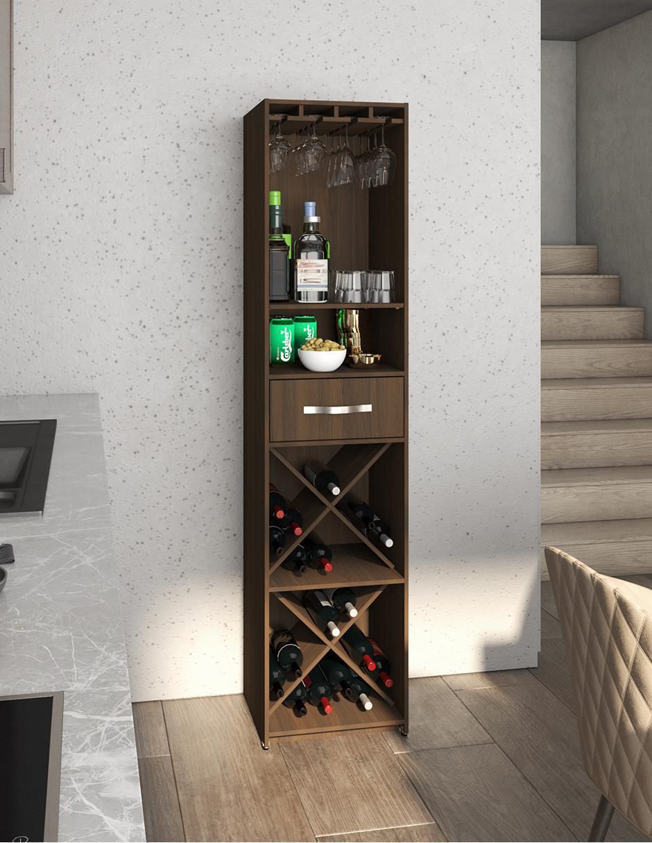 Cava "de vinos" playcon cma playcon, cma, vinos, botellas, copas, cocina, organizador "capacidad" 8 "botellas"