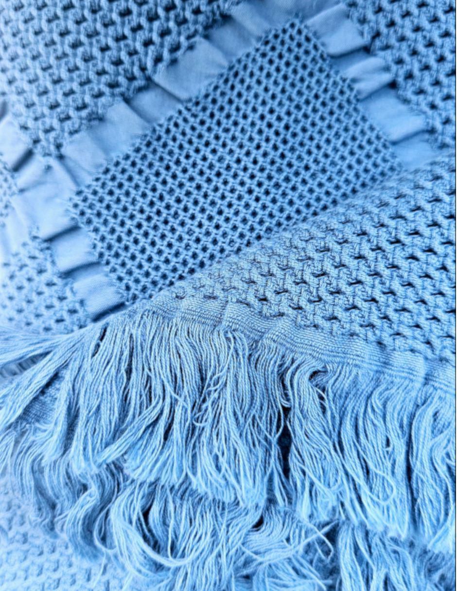 Frazada clásica de tejido Jacquard Frazadas Importadas unisex 4