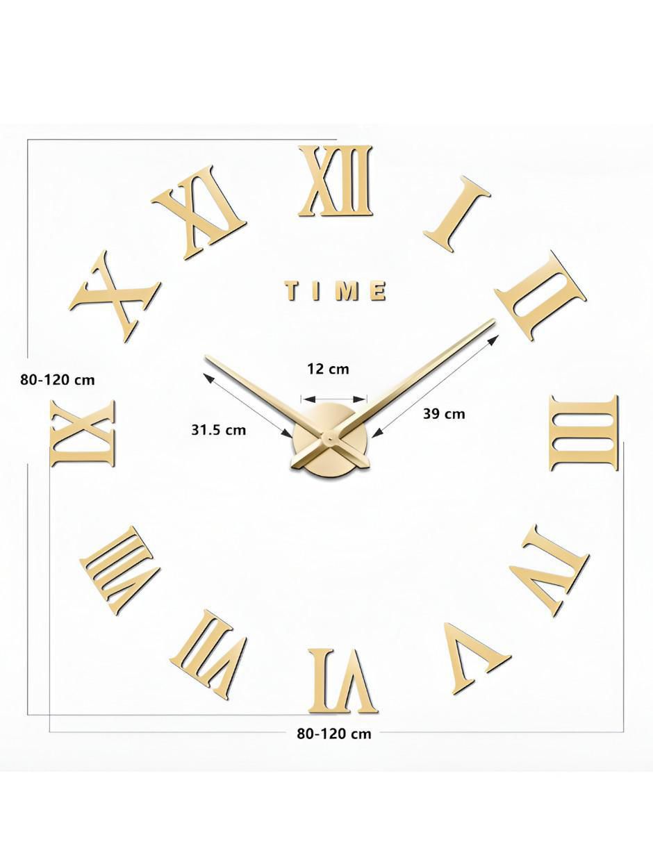 Reloj de pared de acrílico 3
