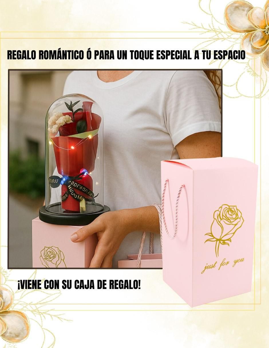 Figura "de" flor no aplica cm-top ramo de flores con luces led 22cm "de" plástico
