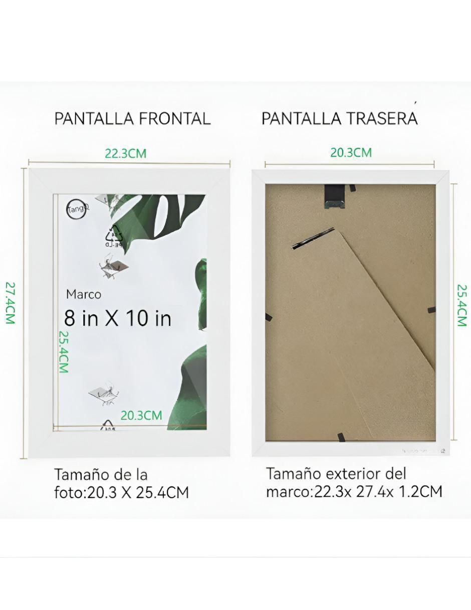 Portarretrato de madera para 1 foto 4