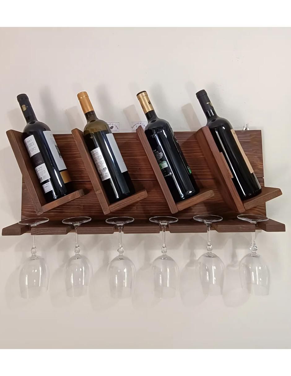 Cava de vinos flotante 4 botellas capacidad 4 botellas 4
