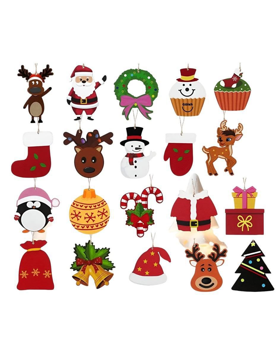 Set de ornamentos navidad