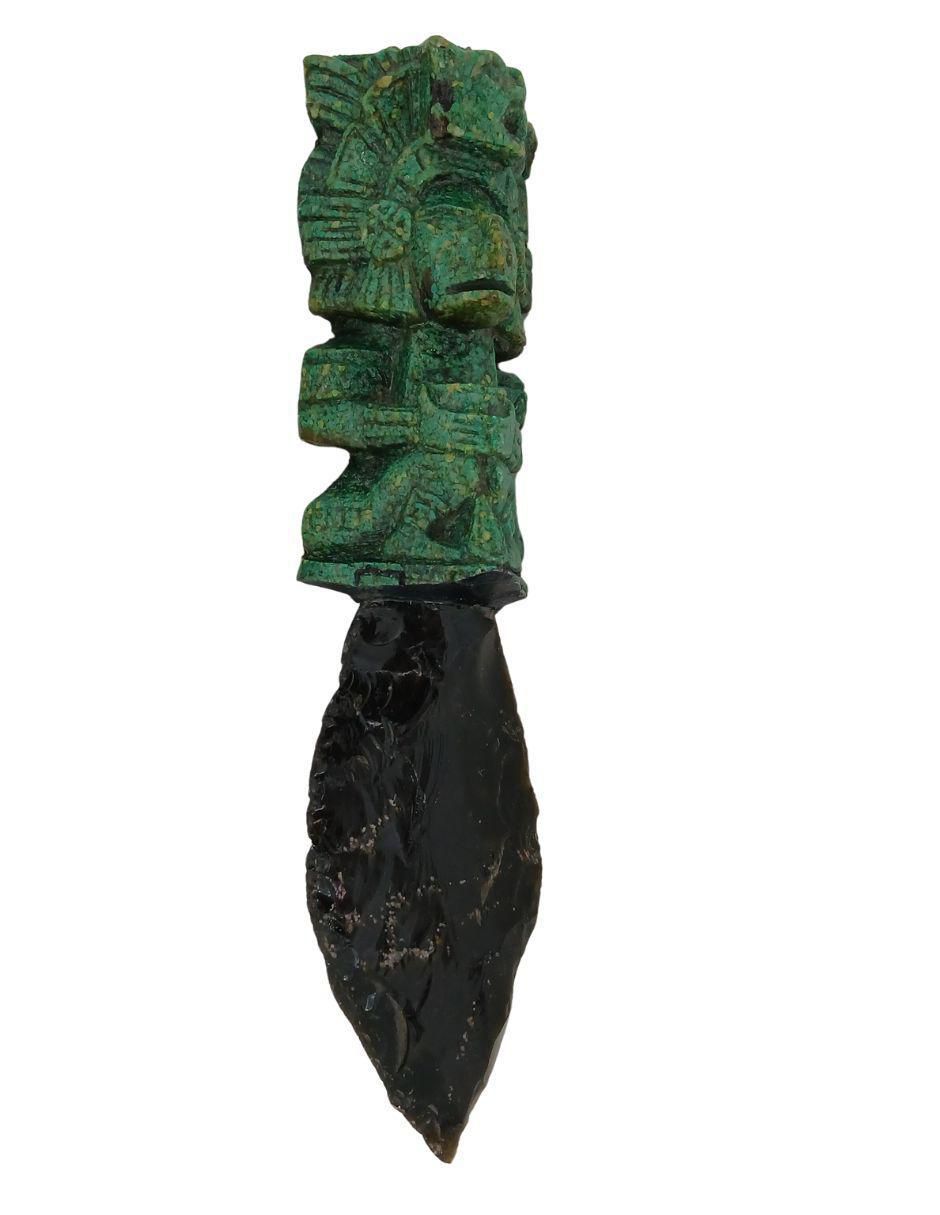 Figura decorativa de daga de vidrio 3