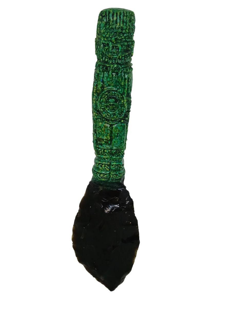 Figura decorativa de daga de vidrio 2